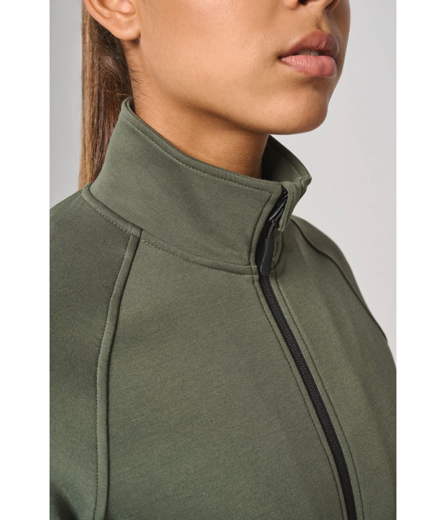 Veste à col montant femme