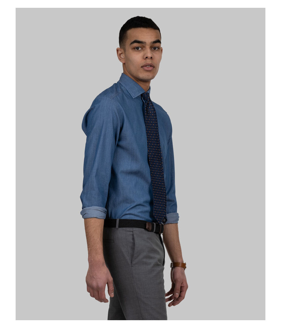 Indigo Bow 130 
Chemise Slim Fit Hommes