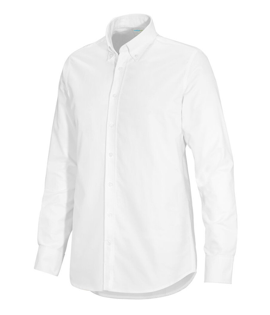 CHEMISE OXFORD SLIM FIT HOMME - CERTIFIÉ GOTS
