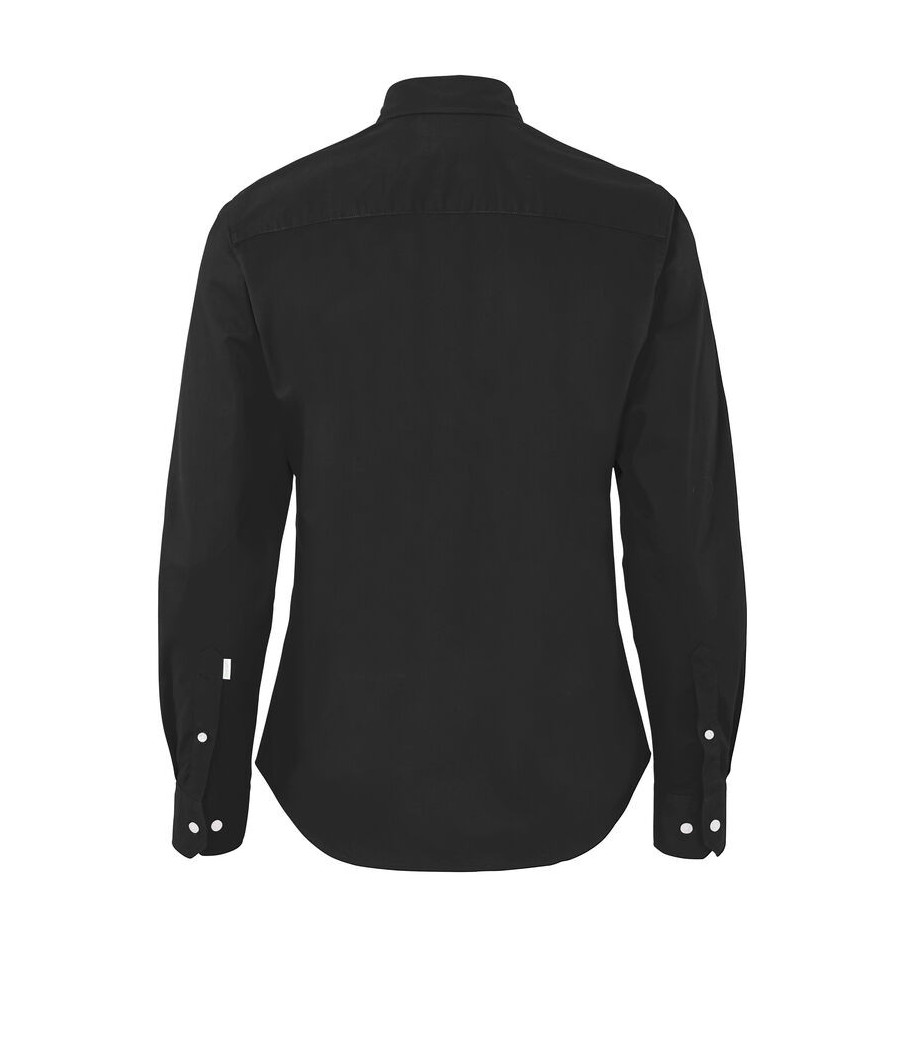 CHEMISE TWILL SLIM FIT HOMME - CERTIFIÉ GOTS