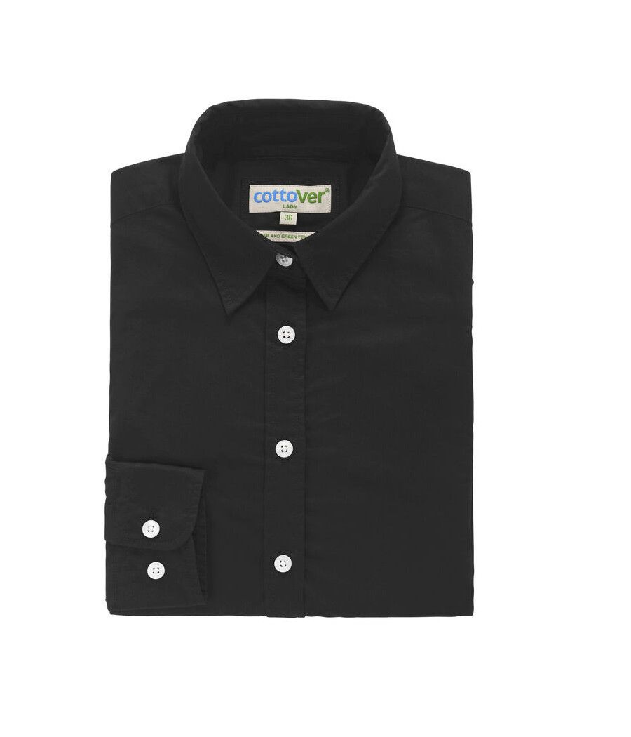 CHEMISE TWILL FEMME - CERTIFIÉ GOTS