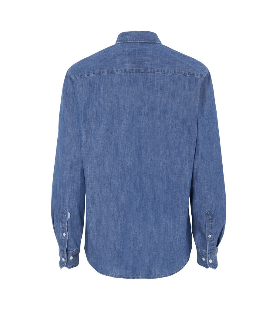 CHEMISE DENIM CONFORT HOMME - CERTIFIÉ GOTS