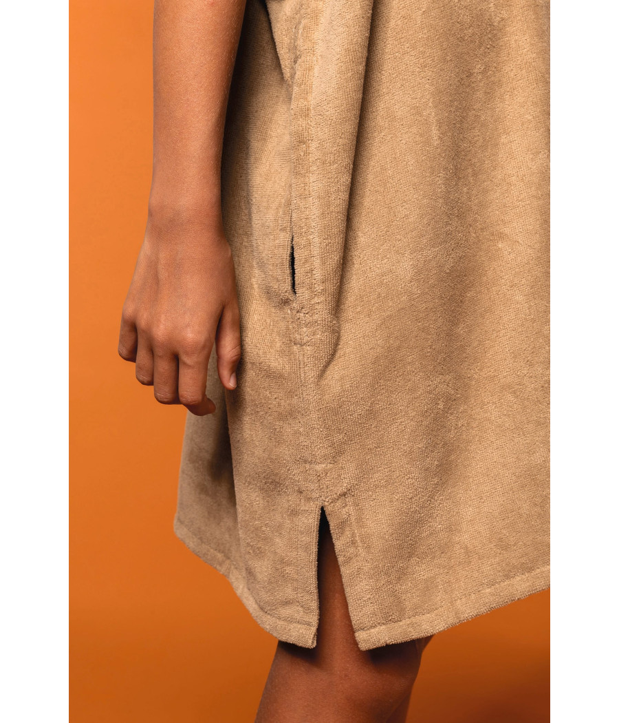 Poncho éponge à capuche enfant