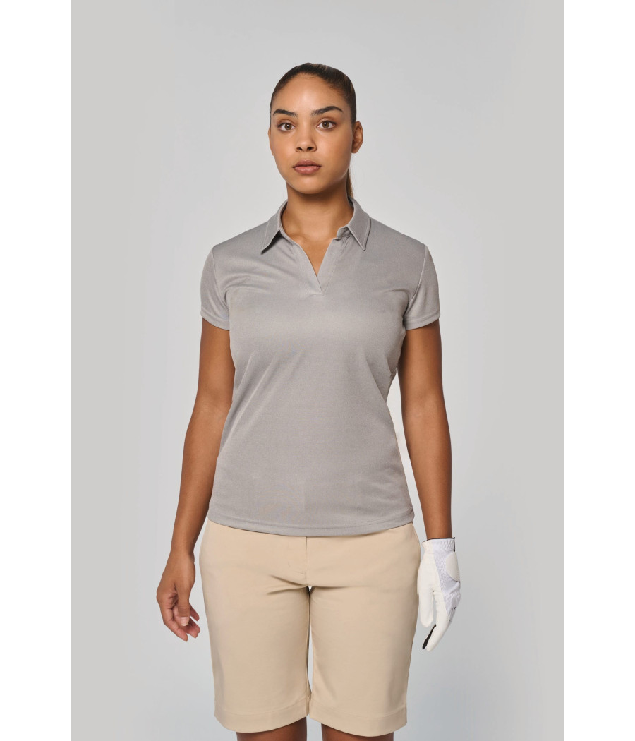 Polo sport manches courtes femme