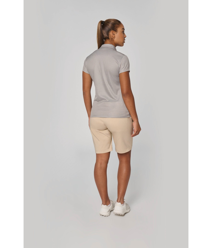 Polo sport manches courtes femme