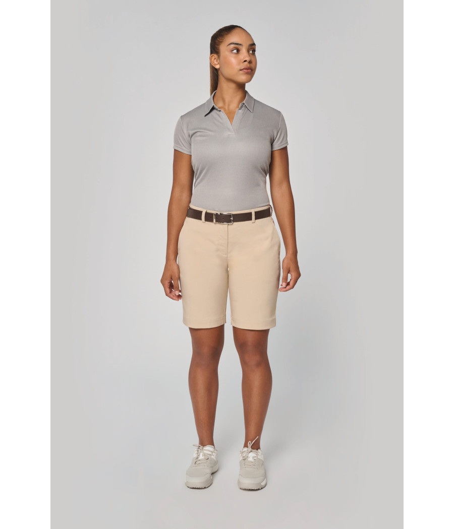 Polo sport manches courtes femme