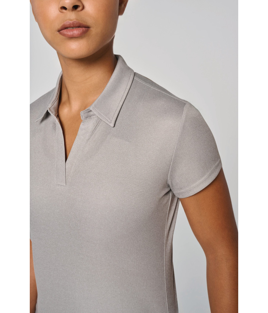 Polo sport manches courtes femme