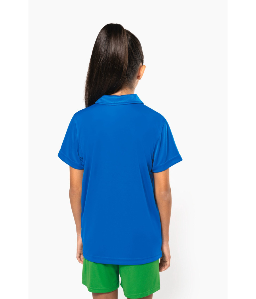Polo sport manches courtes enfant