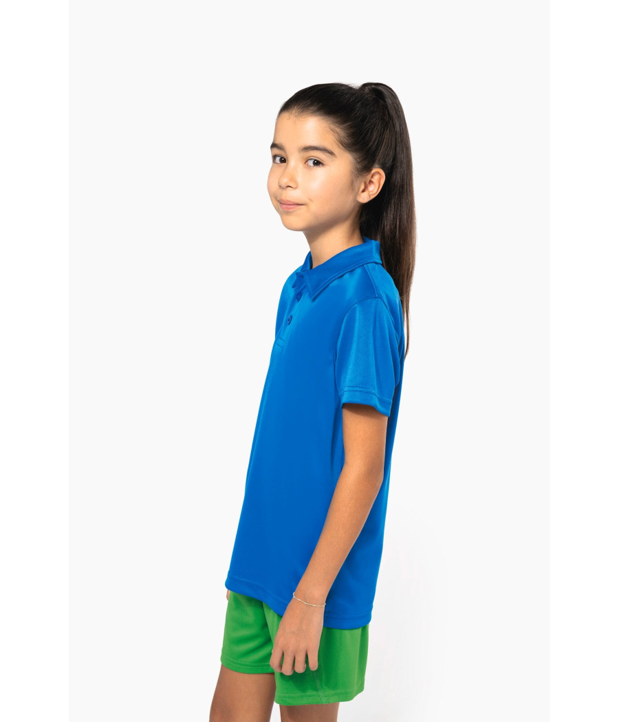 Polo sport manches courtes enfant