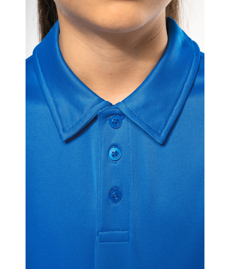 Polo sport manches courtes enfant