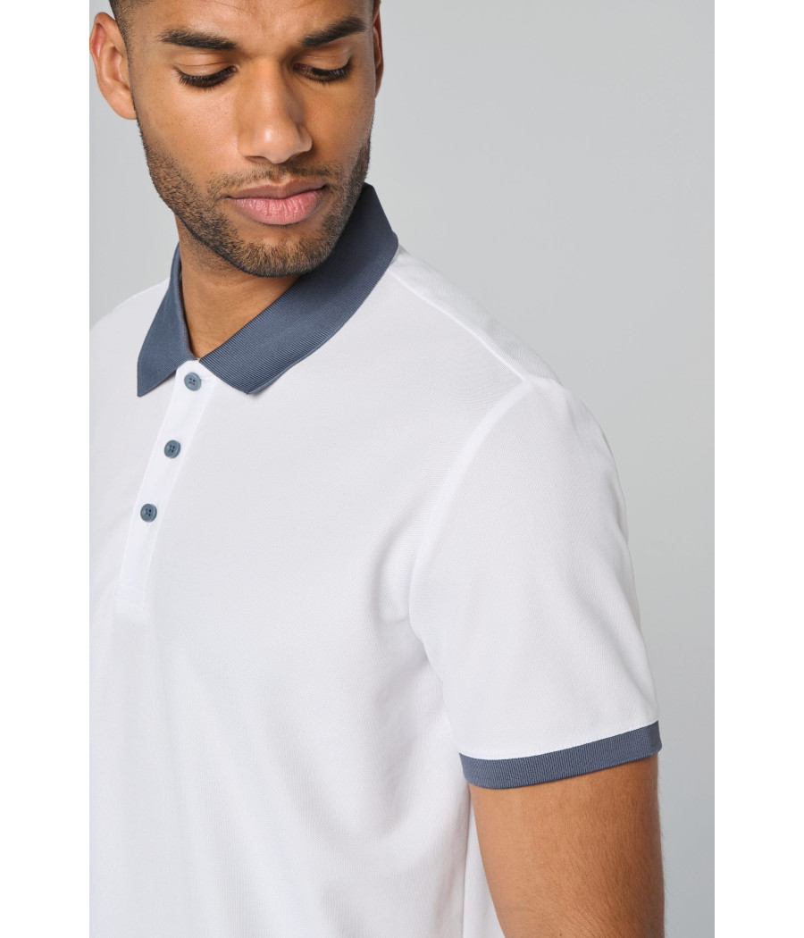 Polo piqué performance homme
