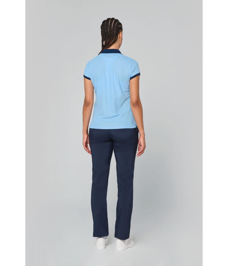 Polo piqué performance femme