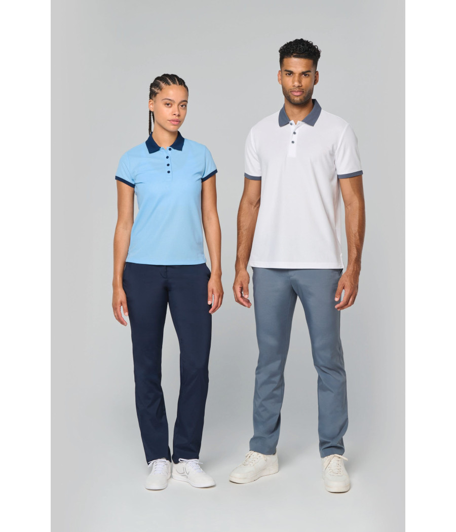 Polo piqué performance femme