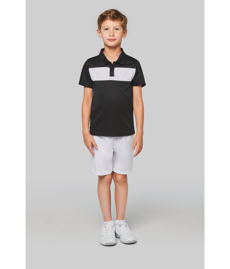 Polo manches courtes enfant