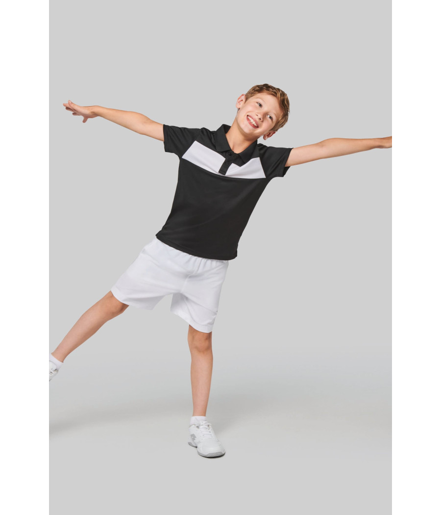 Polo manches courtes enfant