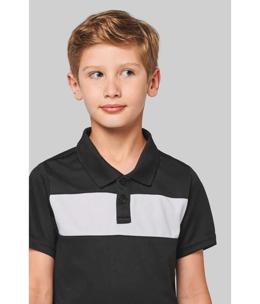 Polo manches courtes enfant