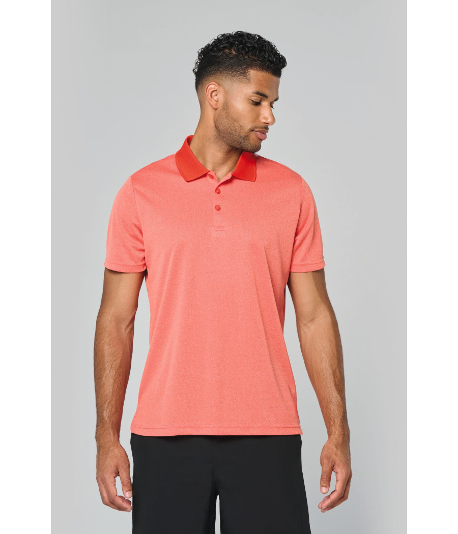 Polo chiné manches courtes