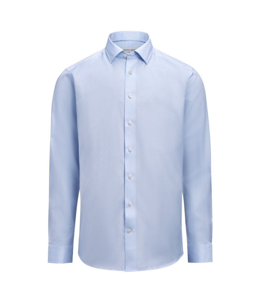 GB02 Twill Stretch 
Chemise Slim Fit Hommes