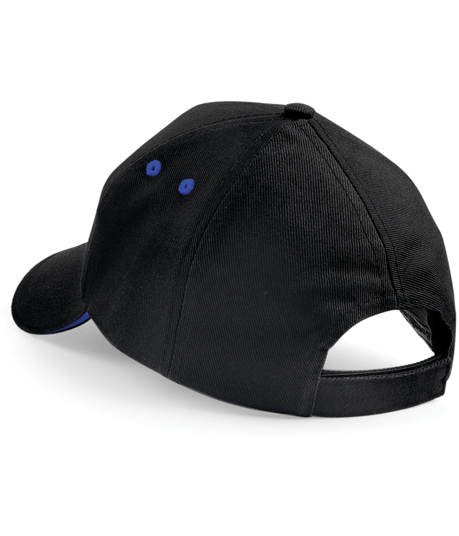 Casquette homme Ultimate à 5 panneaux sandwich contrasté