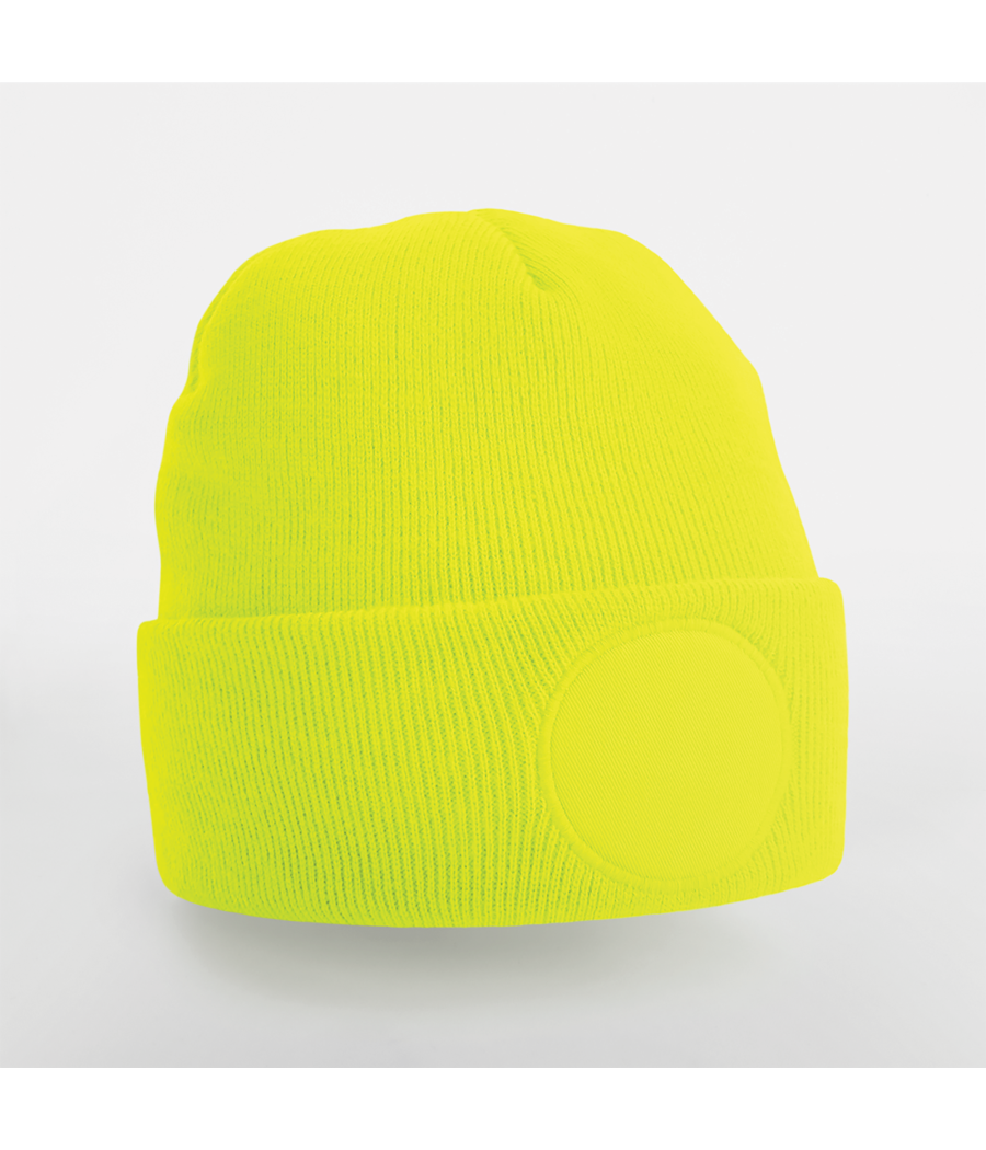 Bonnet à patch rond