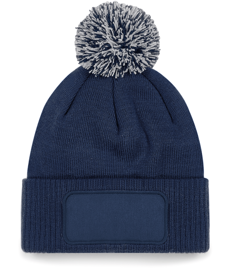 Bonnet à pompon patch Snowstar®