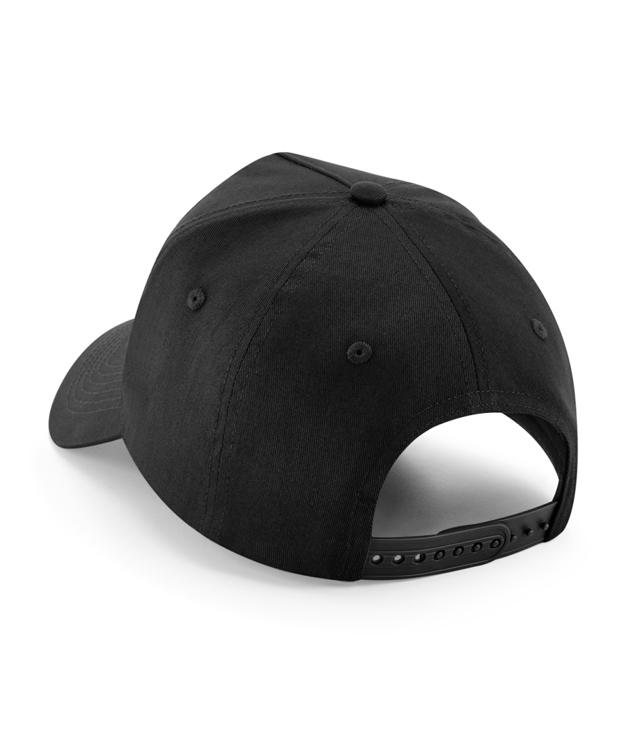 Casquette 5 panneaux avec patch amovible