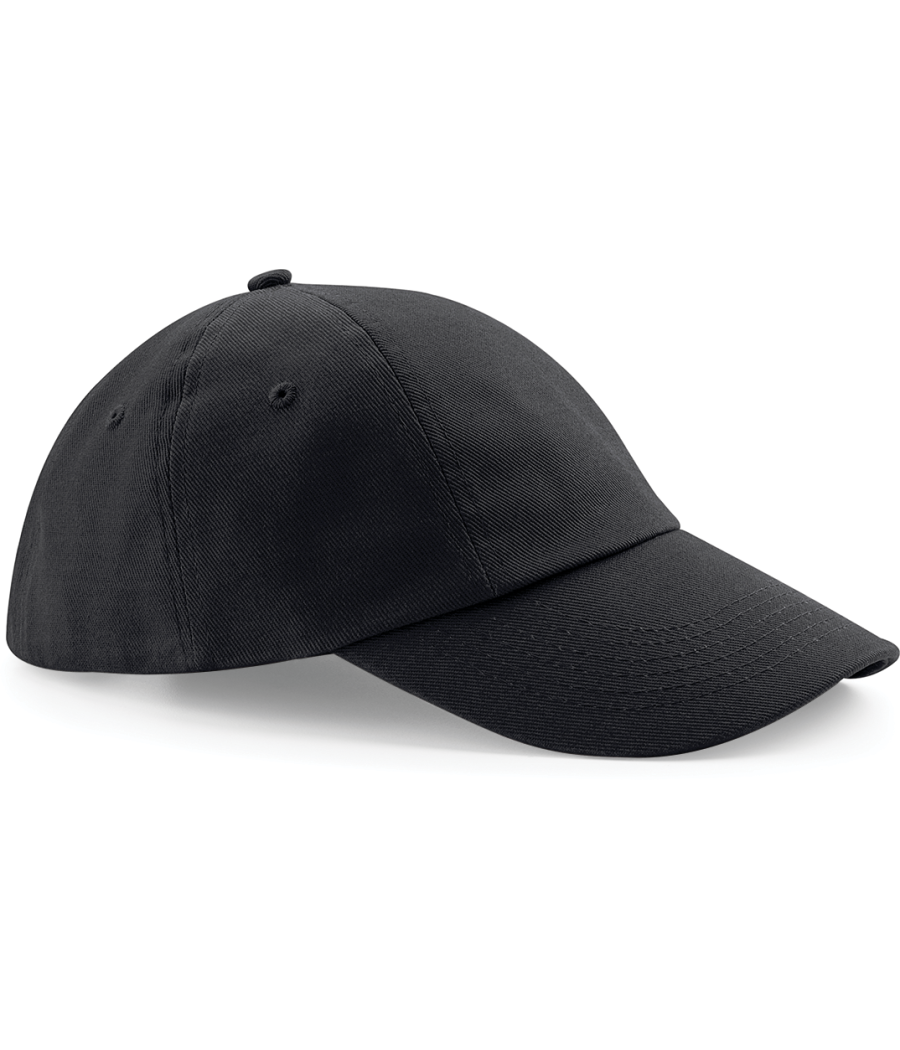 Casquette profil bas en coton drill - 6 panneaux