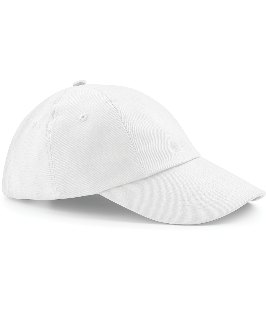 Casquette profil bas en coton drill - 6 panneaux