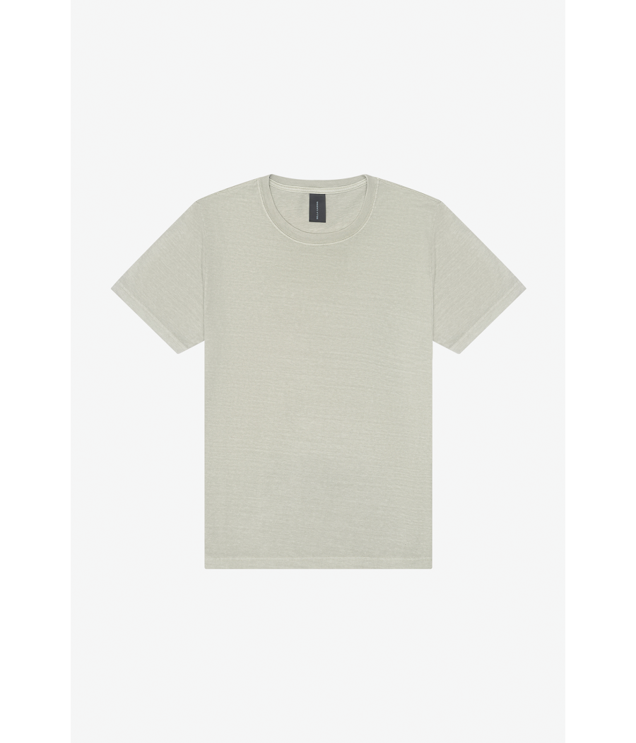 T-shirt délavé épais unisexe