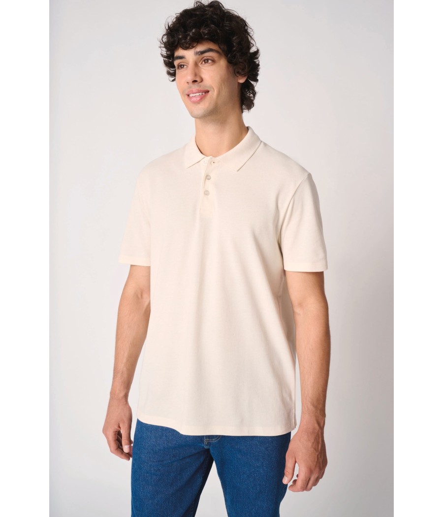 Polo piqué homme