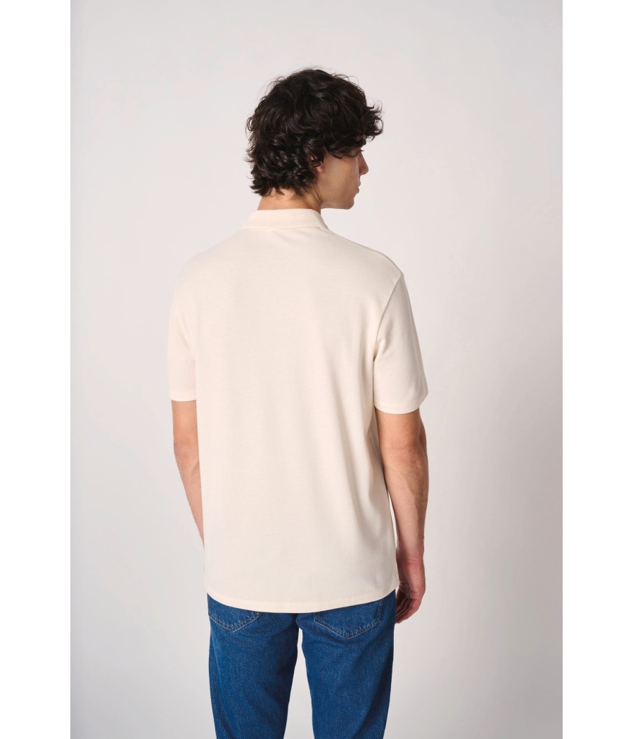 Polo piqué homme