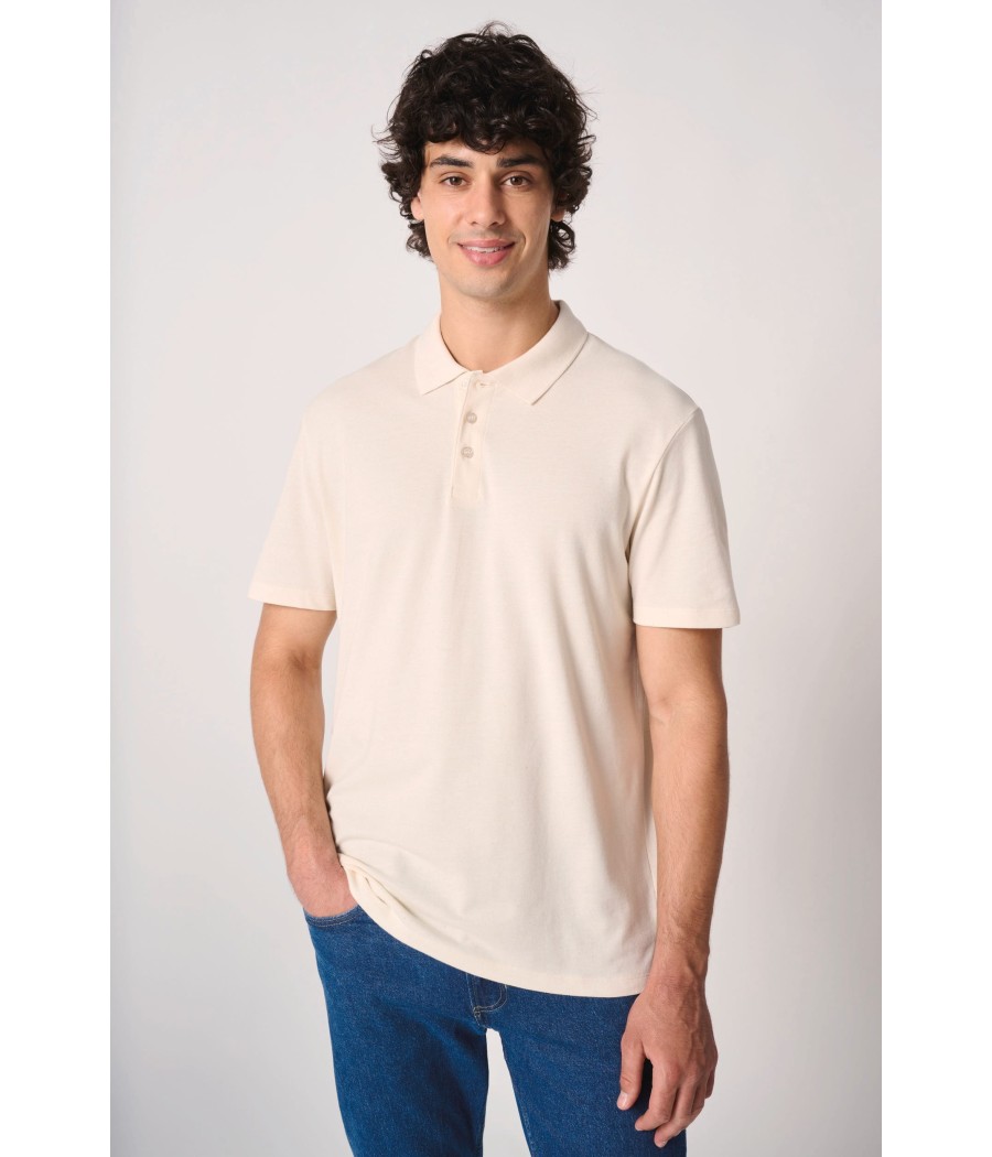 Polo piqué homme