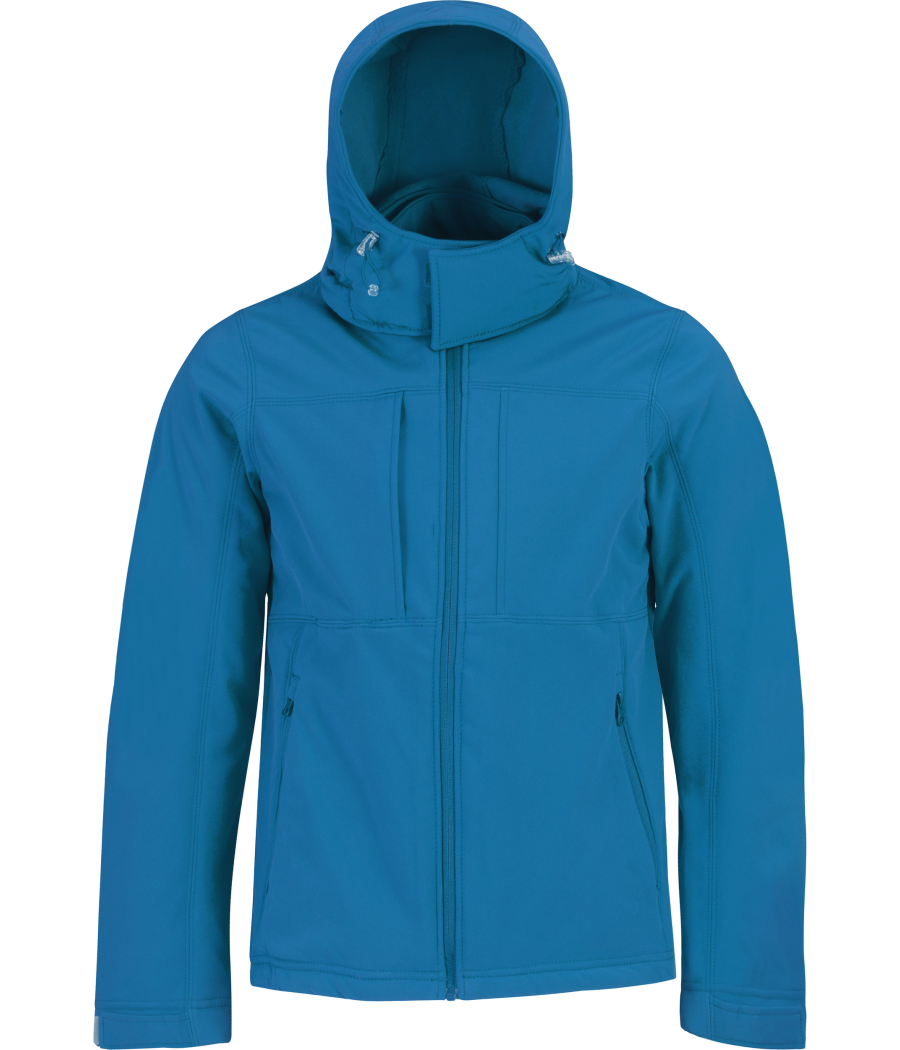 Veste softshell capuche homme
