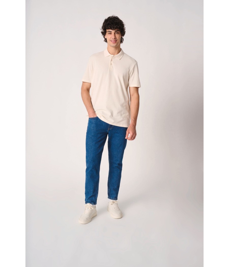 Polo piqué homme