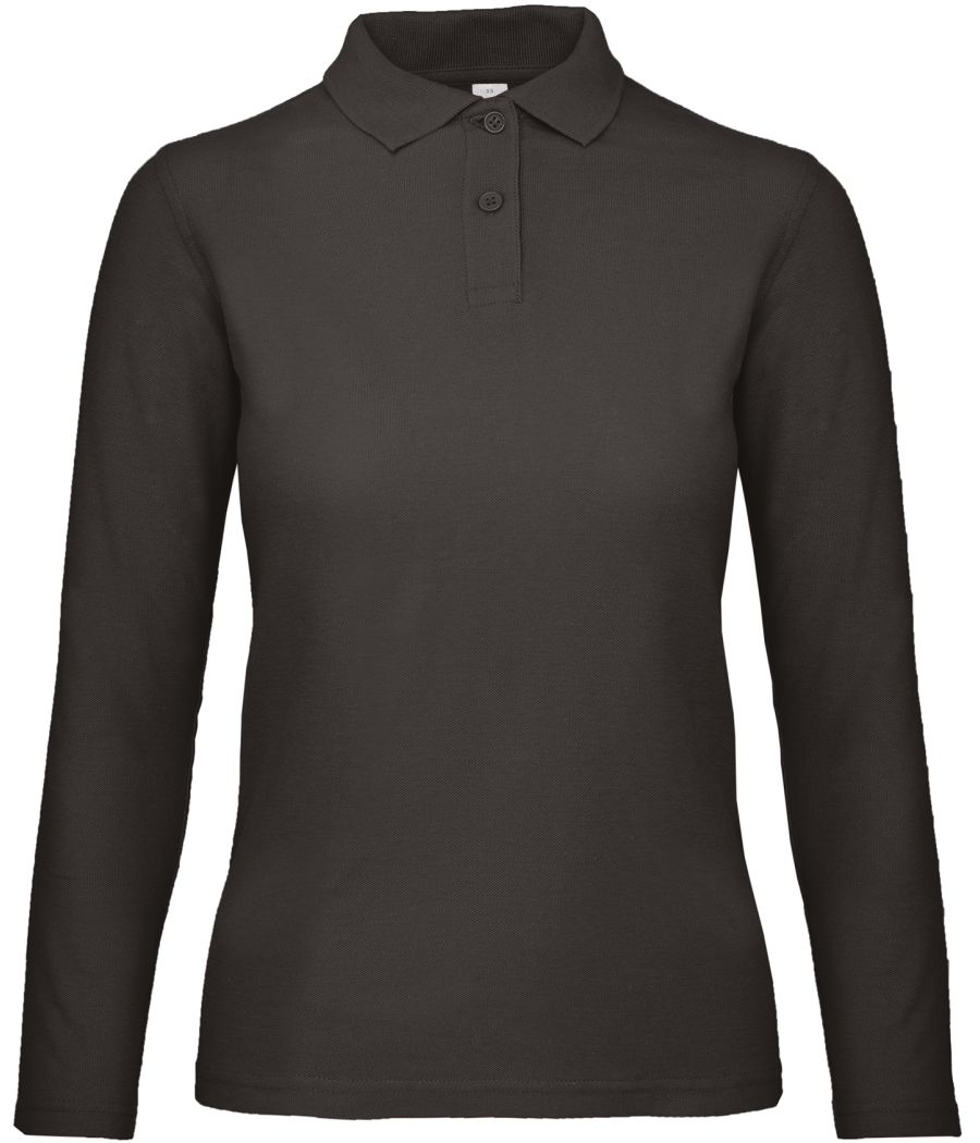 Polo femme ID.001 manches longues