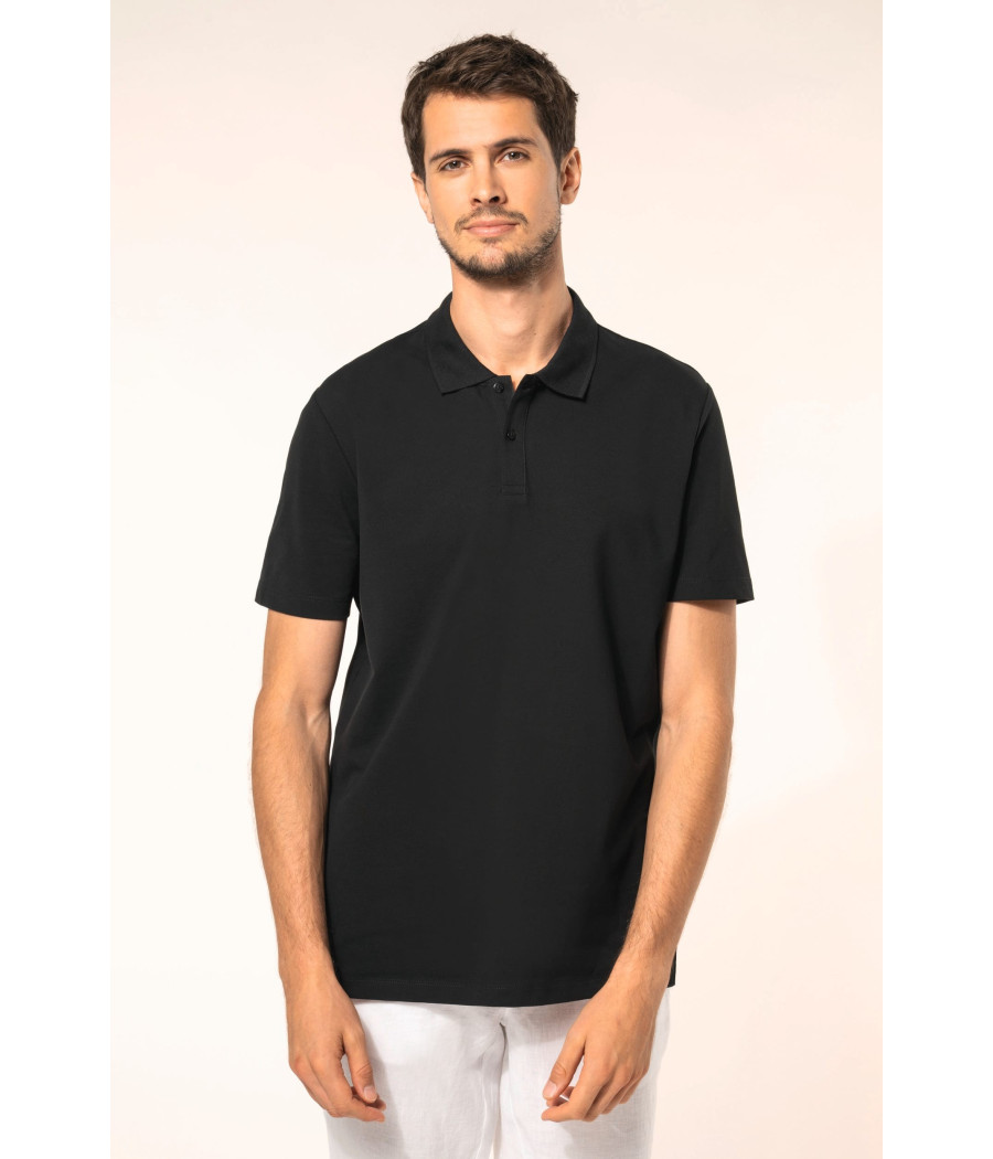 Polo Supima® manches courtes homme