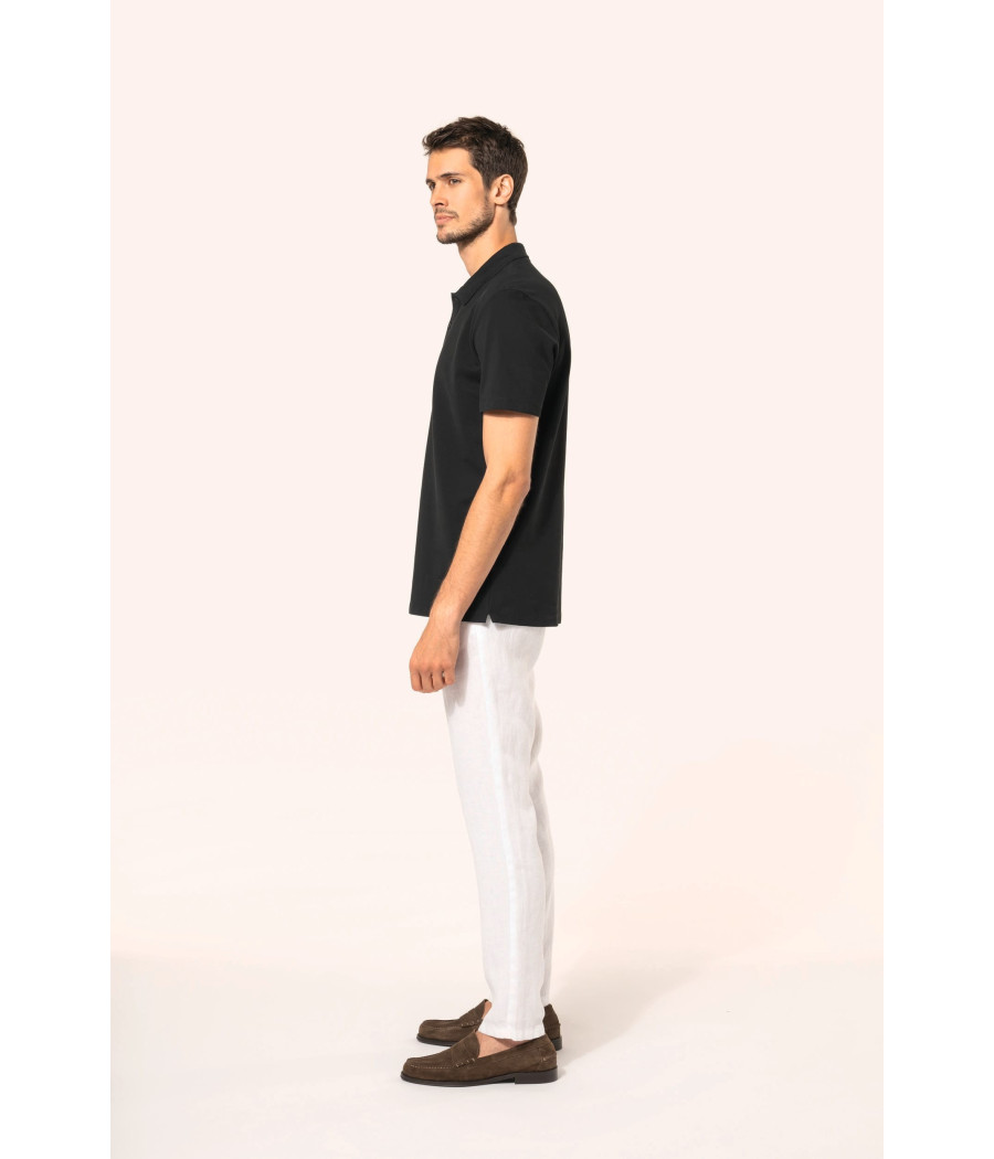 Polo Supima® manches courtes homme
