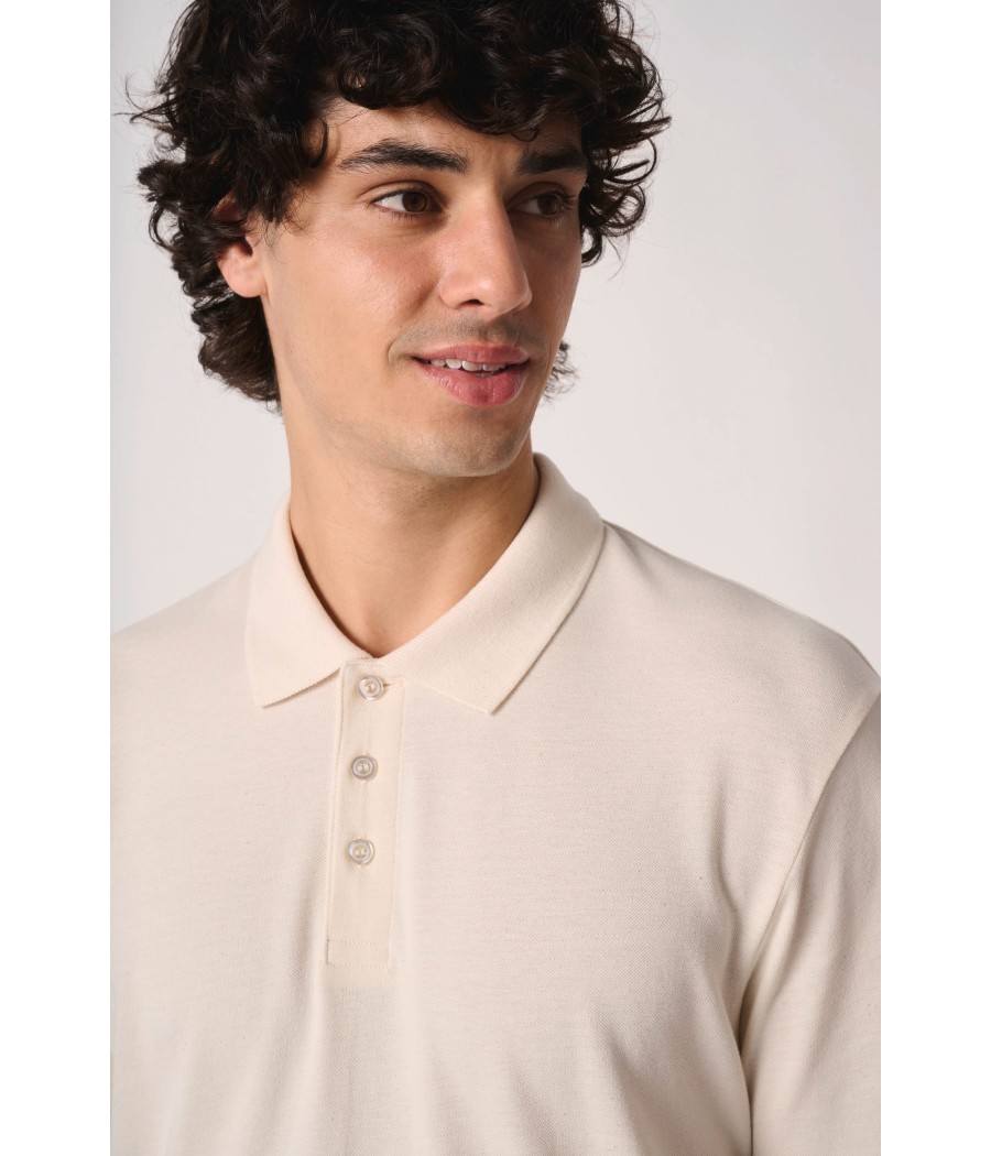 Polo piqué homme