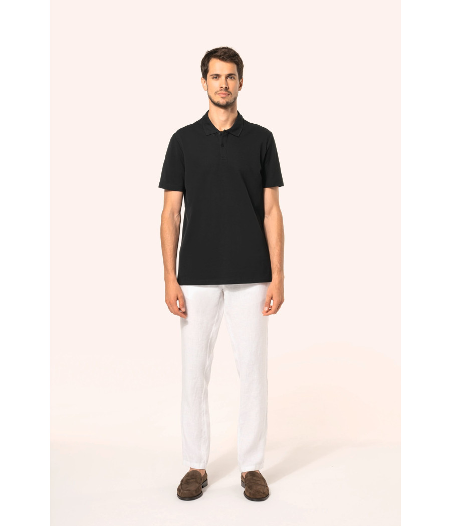 Polo Supima® manches courtes homme