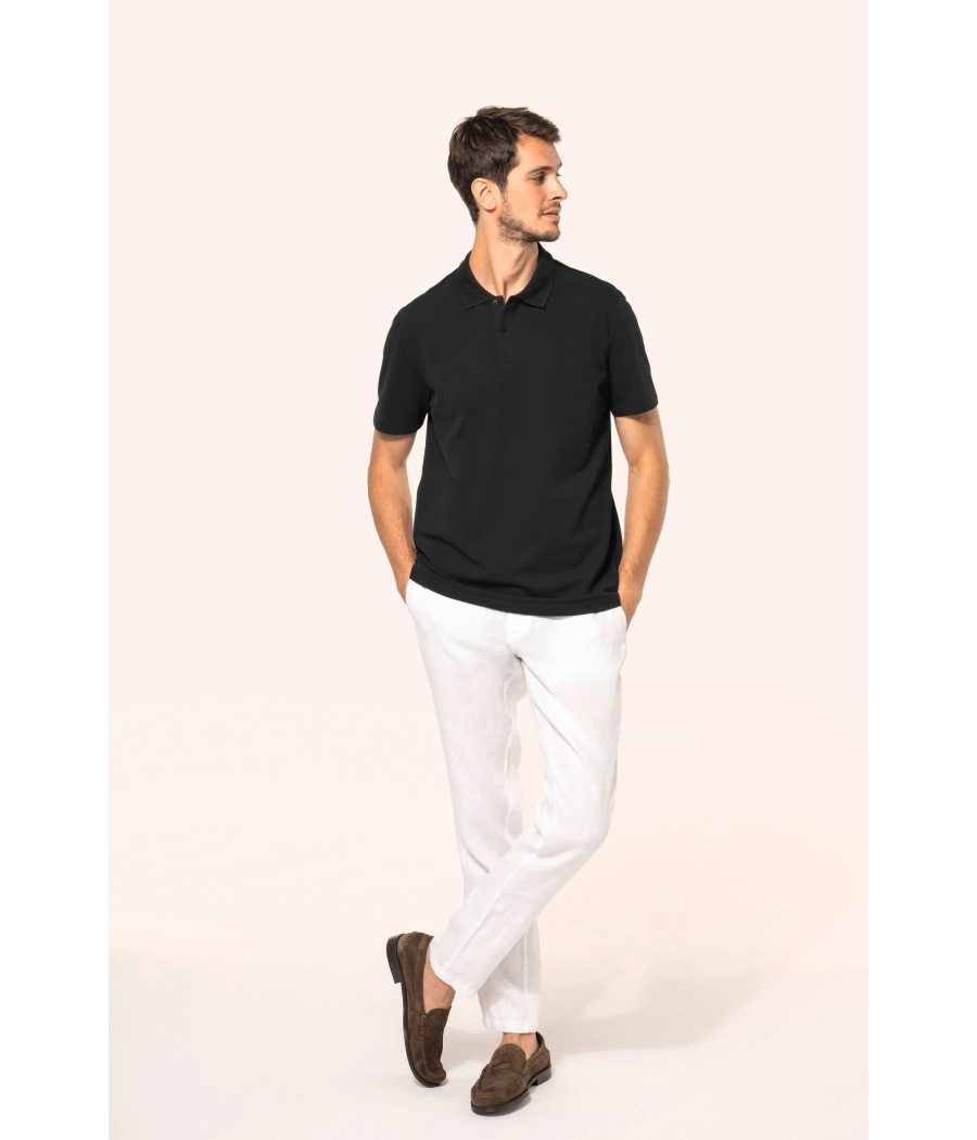 Polo Supima® manches courtes homme
