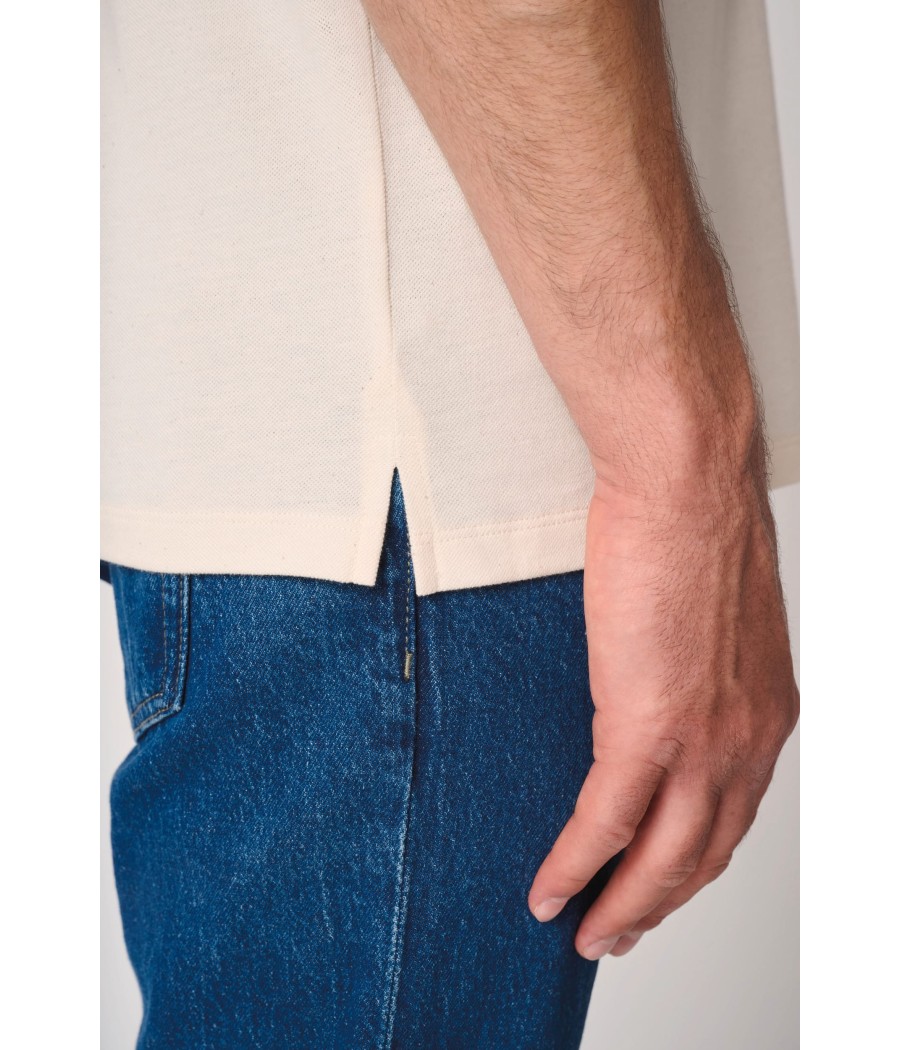 Polo piqué homme