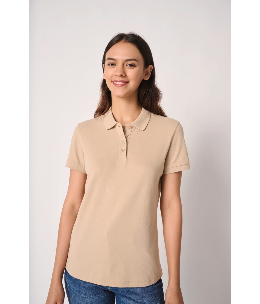 Polo piqué femme