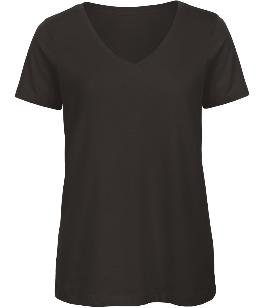 T-shirt Organic Inspire col V Femme