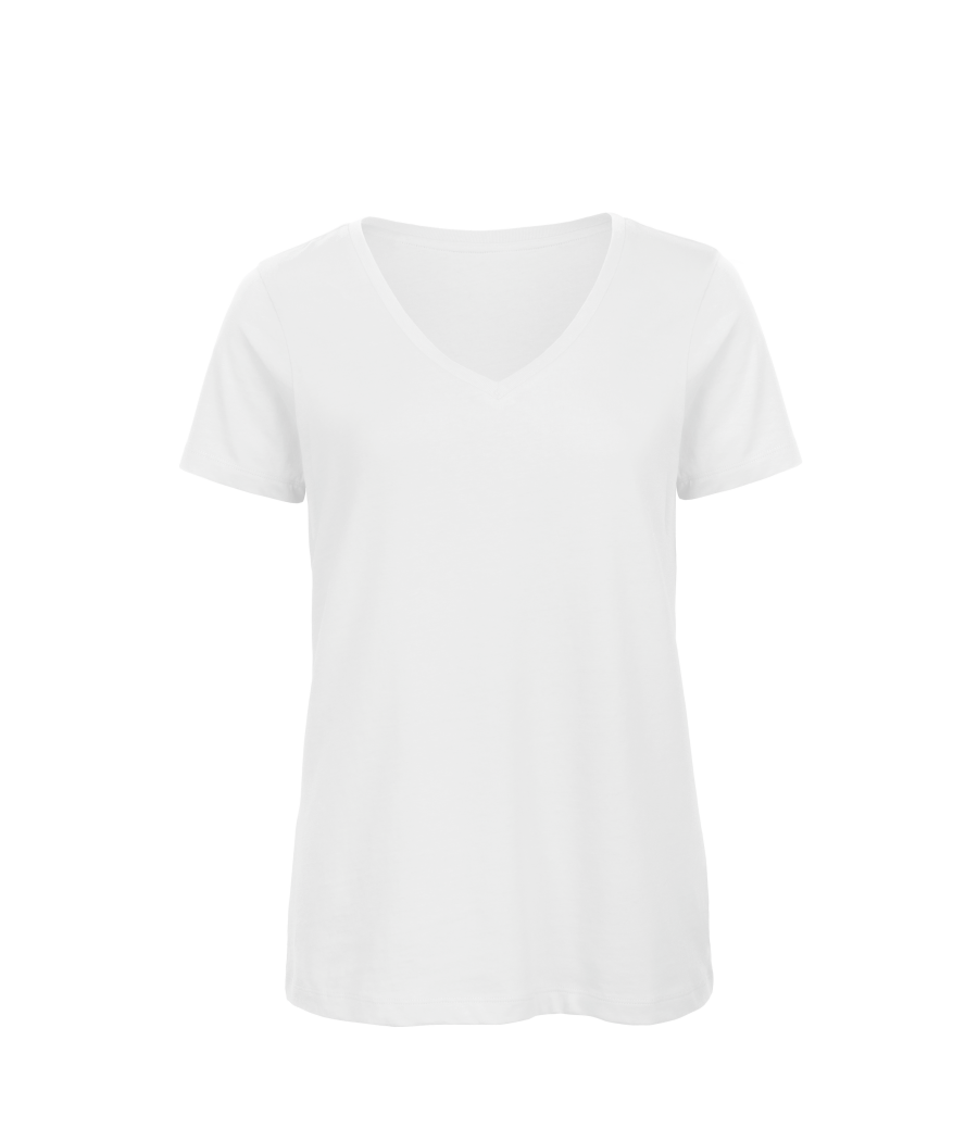 T-shirt Organic Inspire col V Femme