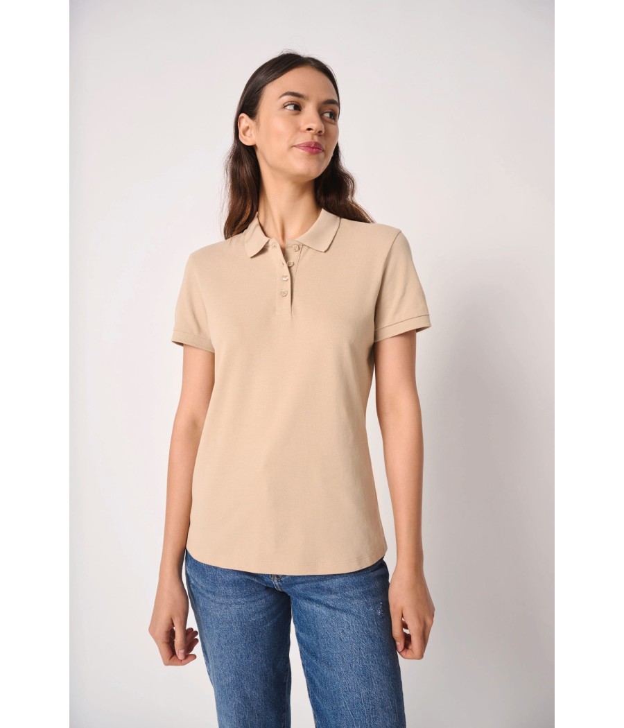 Polo piqué femme