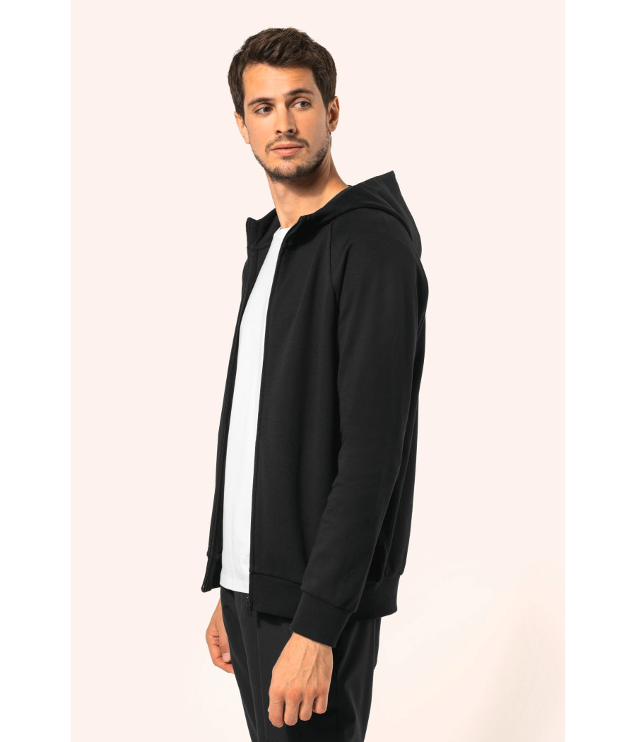 Veste zippée à capuche homme