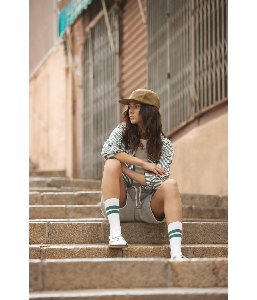 Casquette campeur d'extérieur en polaire recyclée