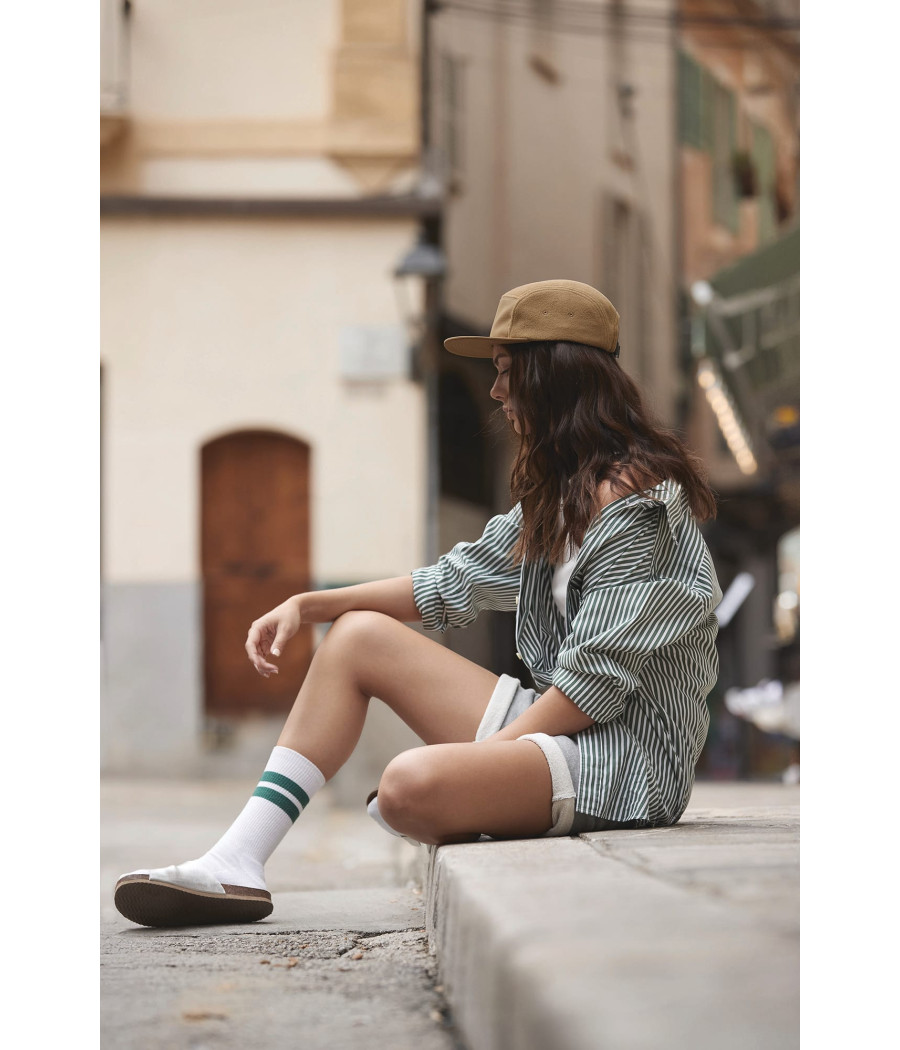 Casquette campeur d'extérieur en polaire recyclée