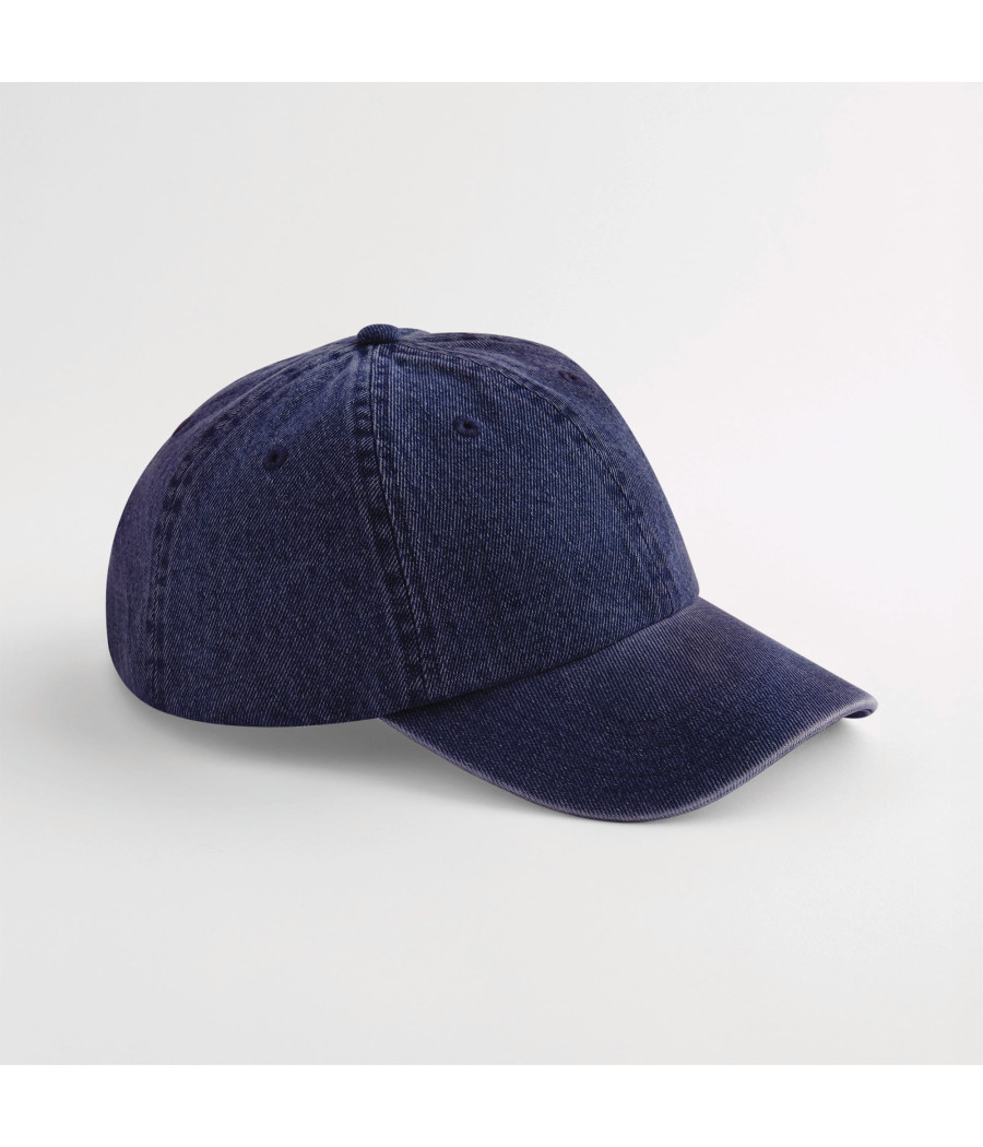 Casquette denim