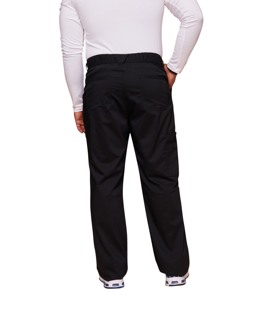 Pantalon cargo à braguette homme